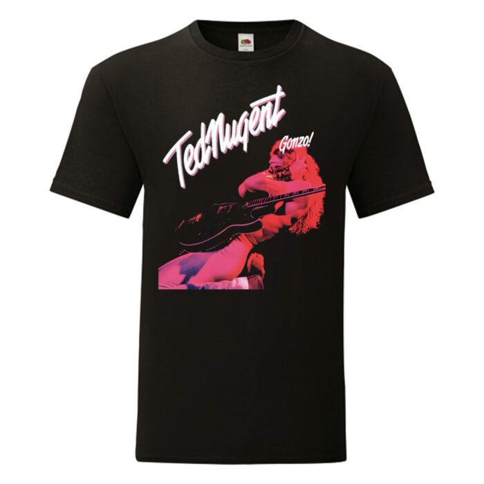 Camiseta Ted Nugent negra - Double Live Gonzo!