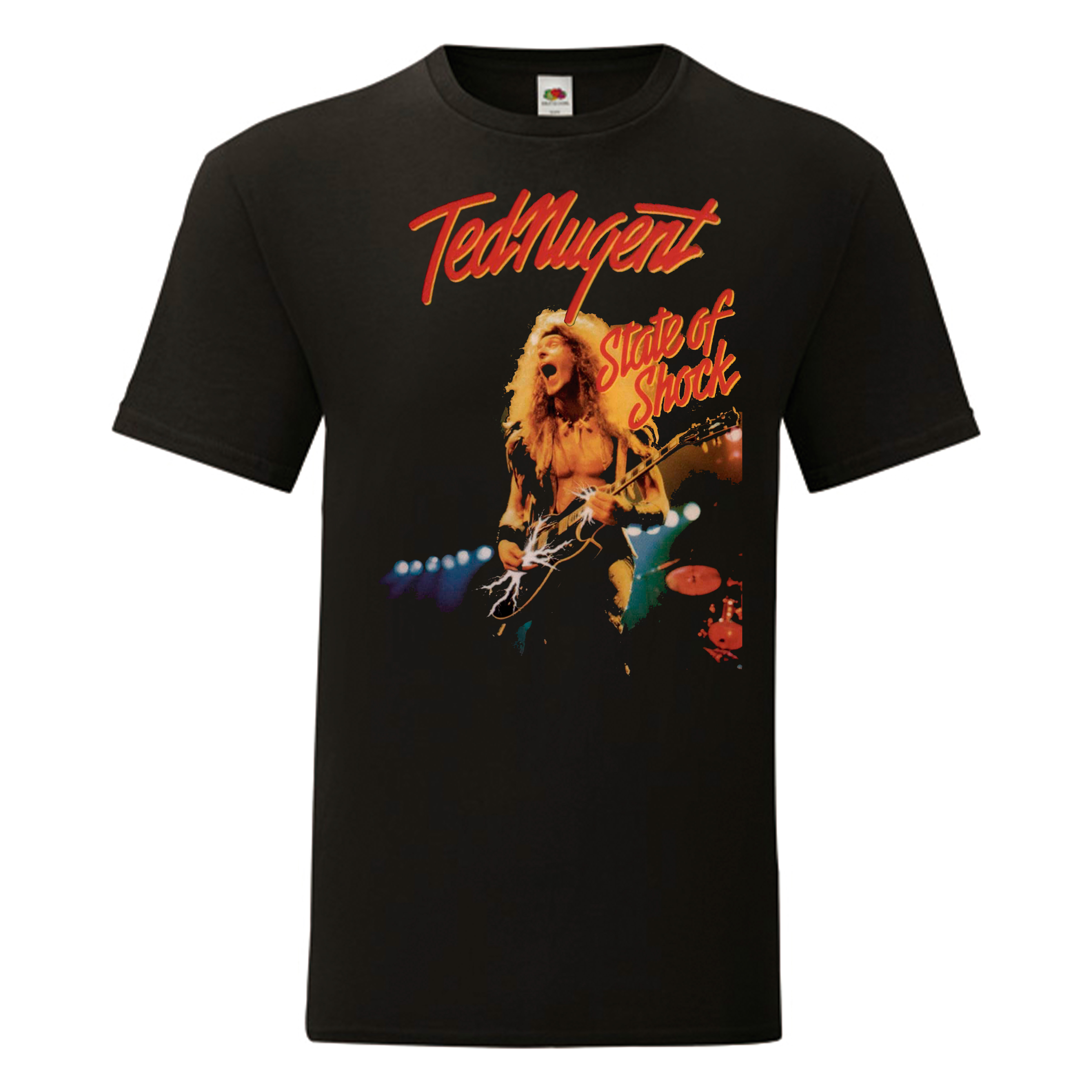 Camiseta Ted Nugent negra - State Of Shock