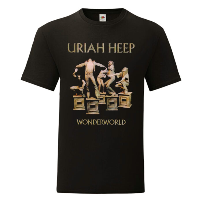 Camiseta Uriah Heep negra - Wonderworld