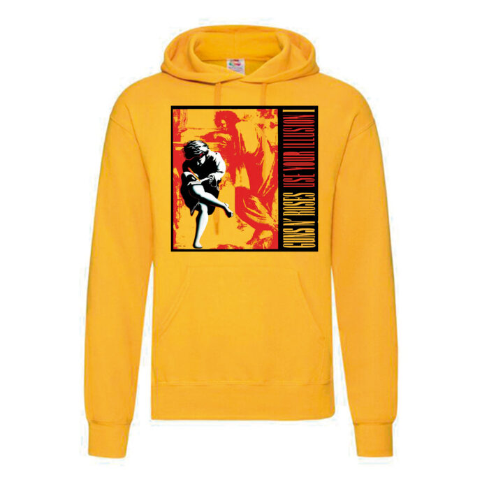 Sudadera Guns And Roses amarilla - Use Your Illusion I