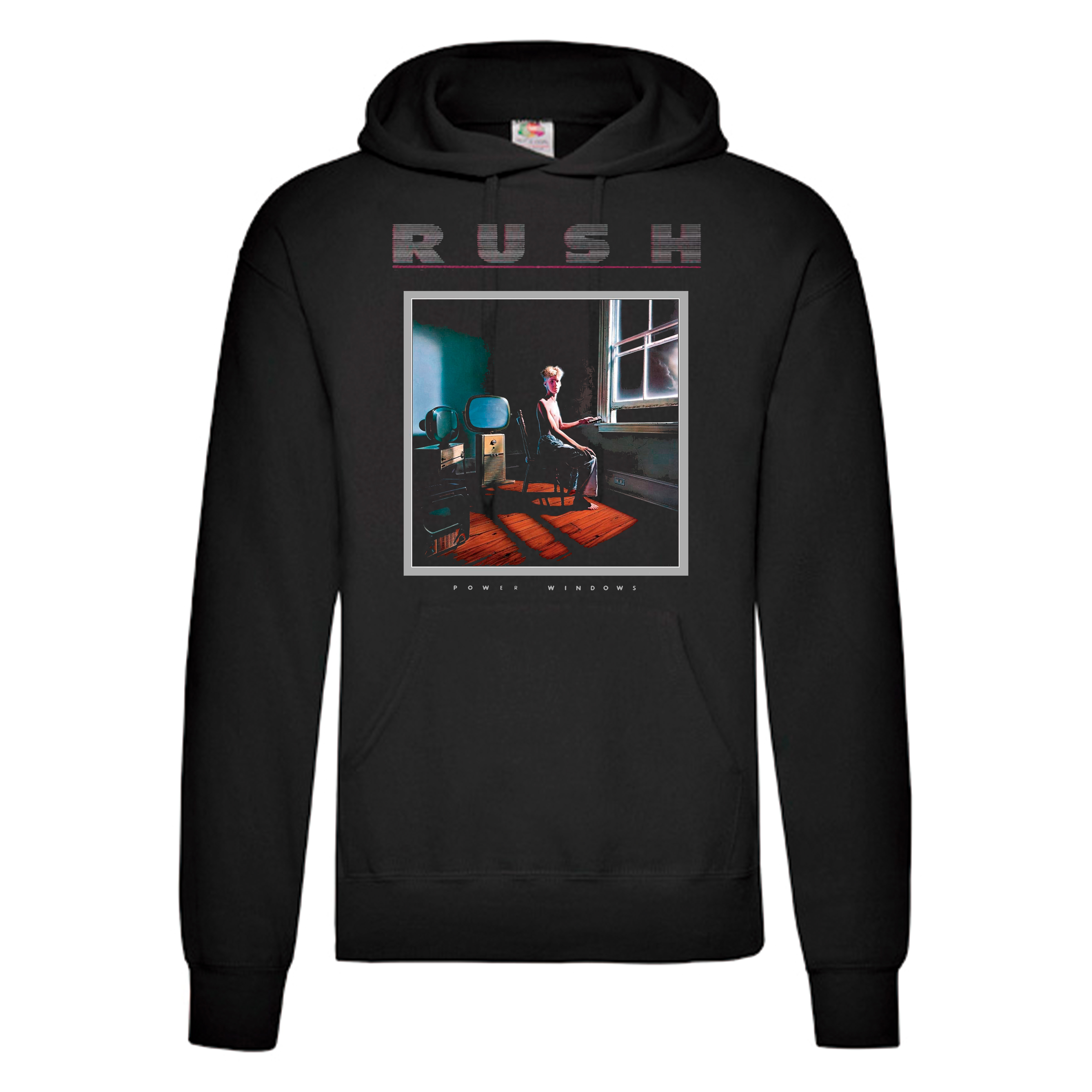 Sudadera Rush negra - Power Windows