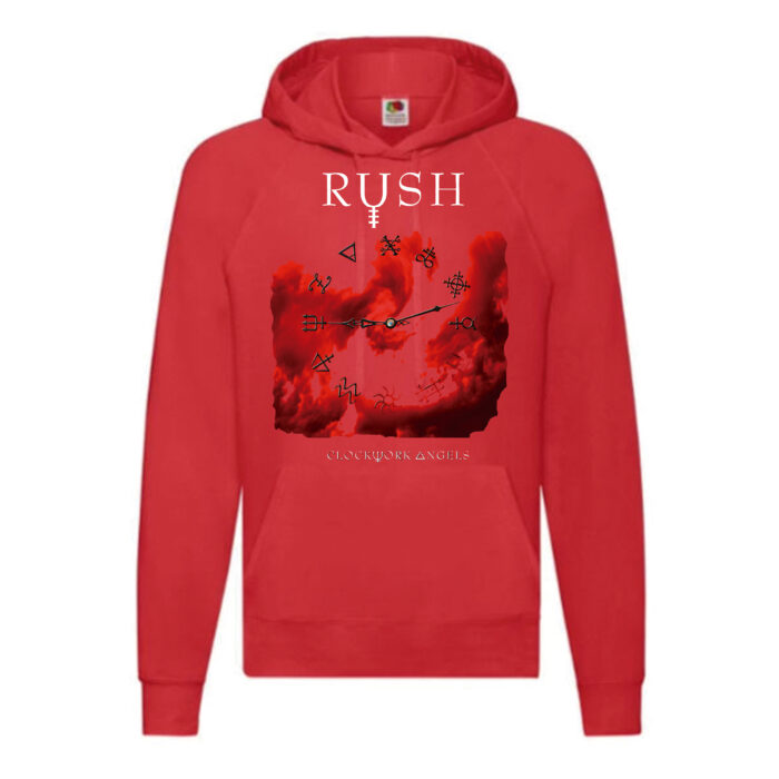 Sudadera Rush roja - Clockwork Angels