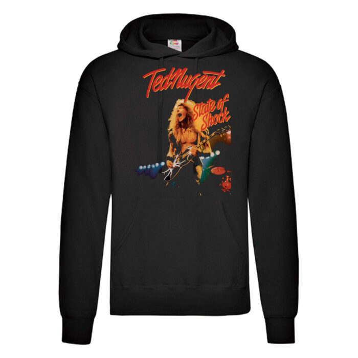 Sudadera Ted Nugent negra - State Of Shock