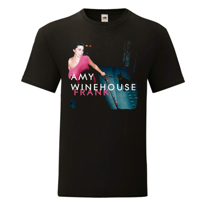 Camiseta Amy Winehouse negra - Frank