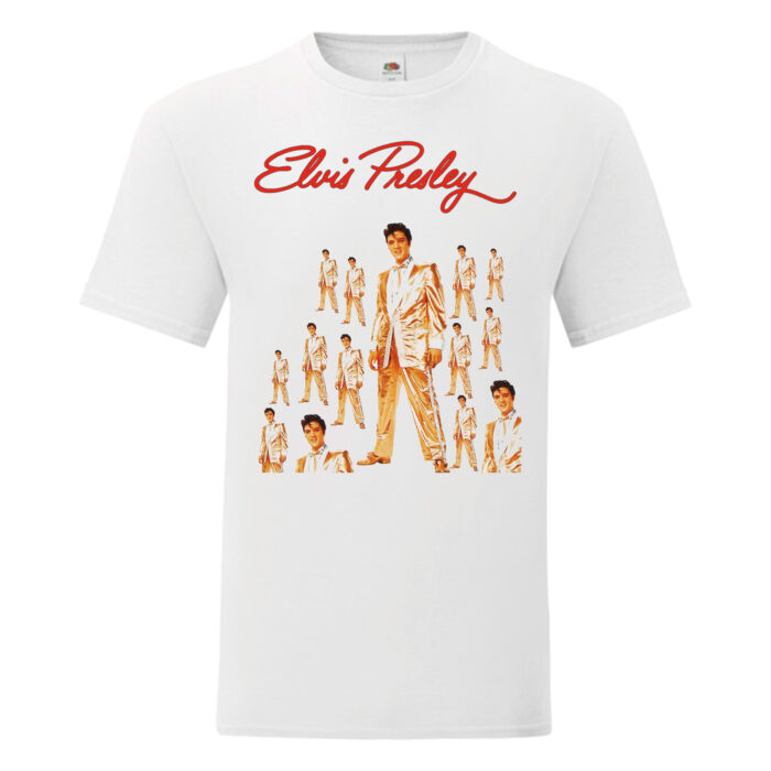Camiseta Elvis Presley blanca - 50.000 Elvis Fans Can't Be Wrong