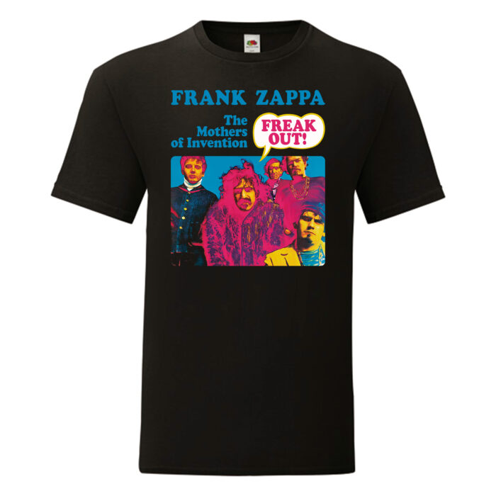 Camiseta Frank Zappa negra - Freak Out!