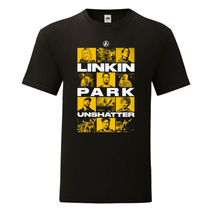 Camiseta Linkin Park negra - Unshatter