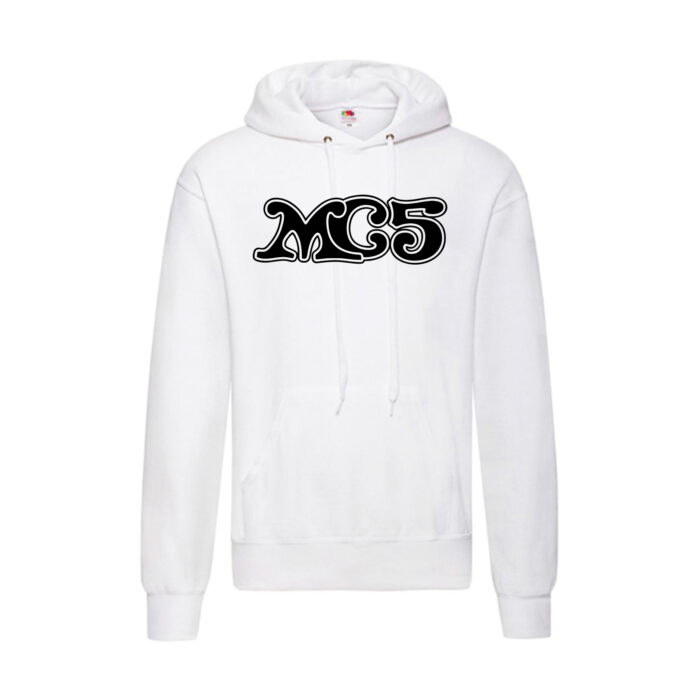 Sudadera MC5 blanca - Logo