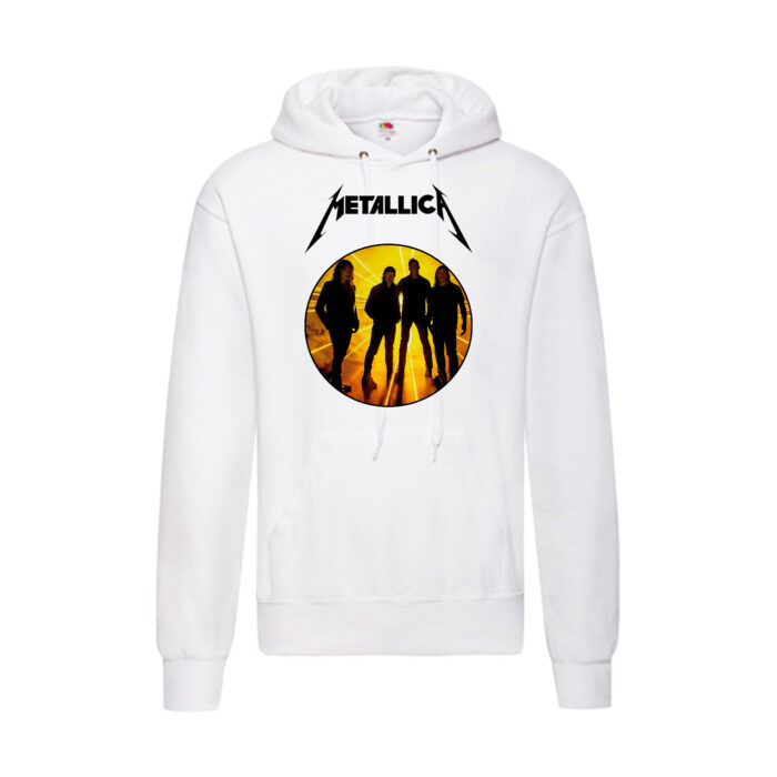 Sudadera Metallica blanca - 72 Seasons