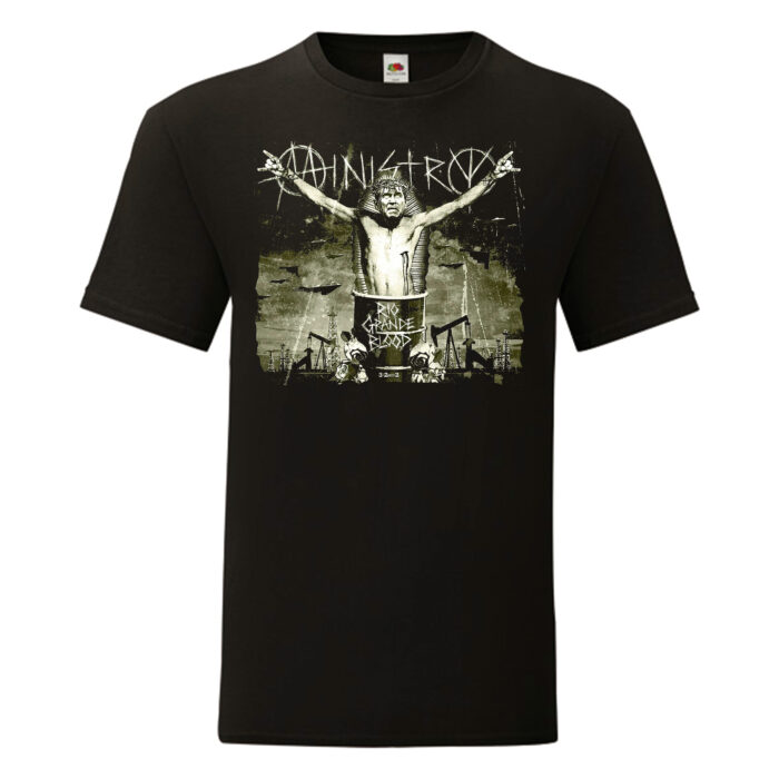 Camiseta Ministry negra - Rio Grande Blood