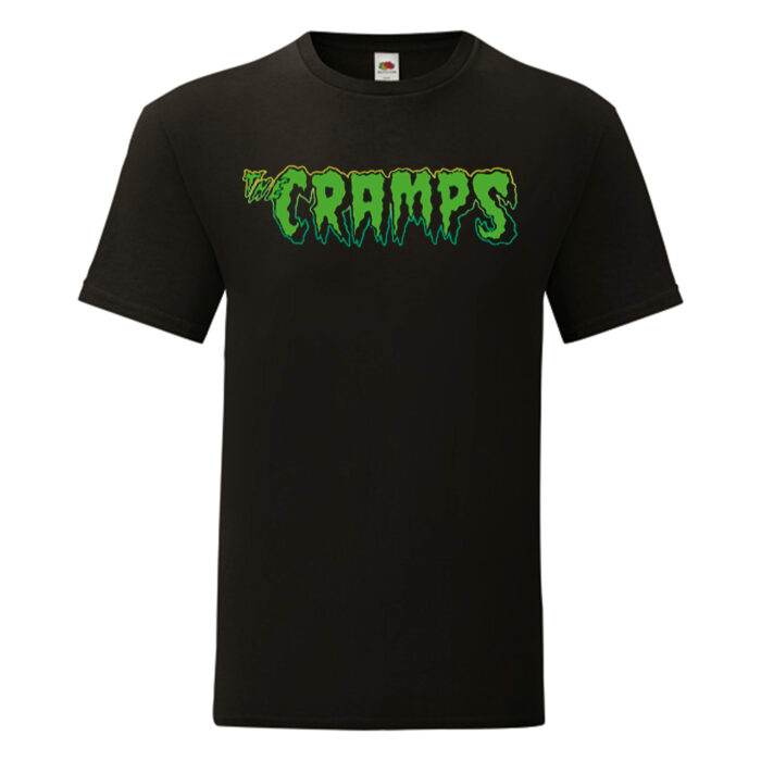 Camiseta Cramps, The negra - Logo
