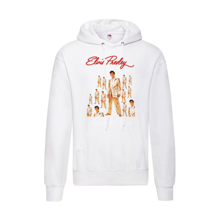 Sudadera Elvis Presley blanca - 50.000 Elvis Fans Can't Be Wrong