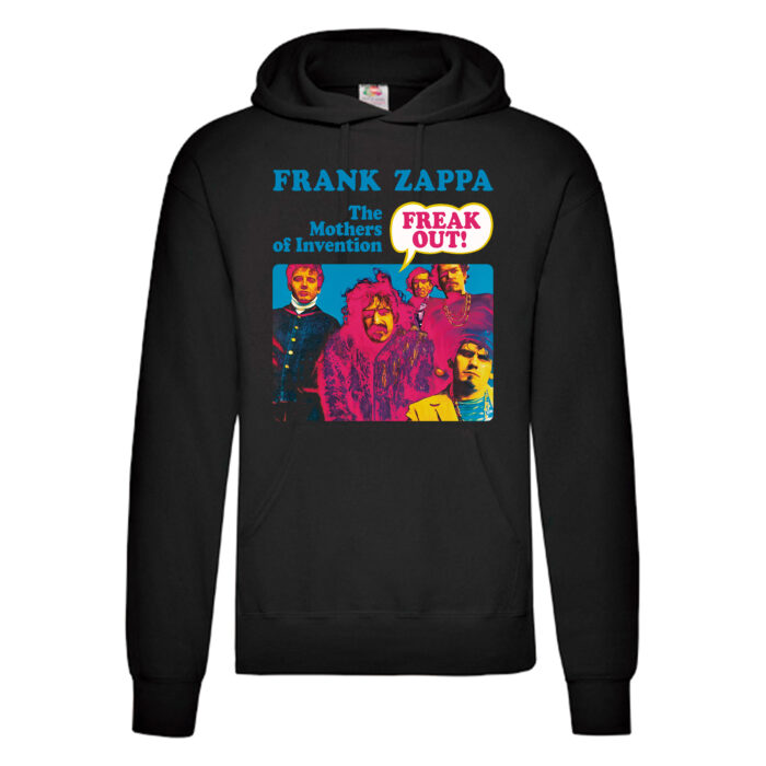 Sudadera Frank Zappa negra - Freak Out!