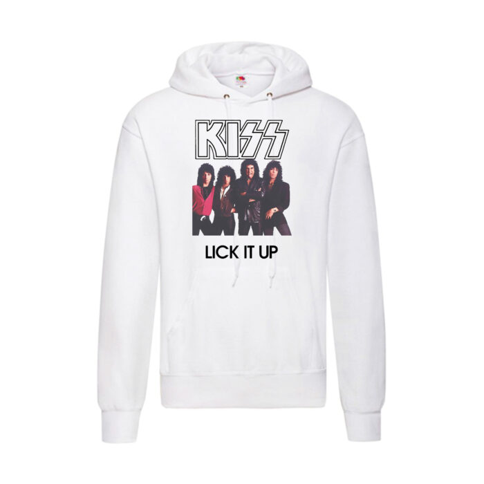 Sudadera Kiss blanca - Lick It Up