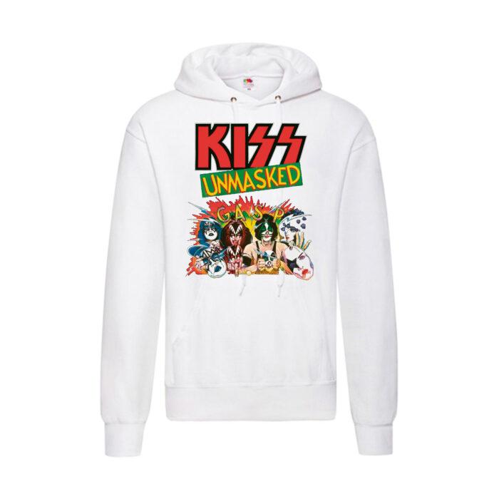 Sudadera Kiss blanca - Unmasked
