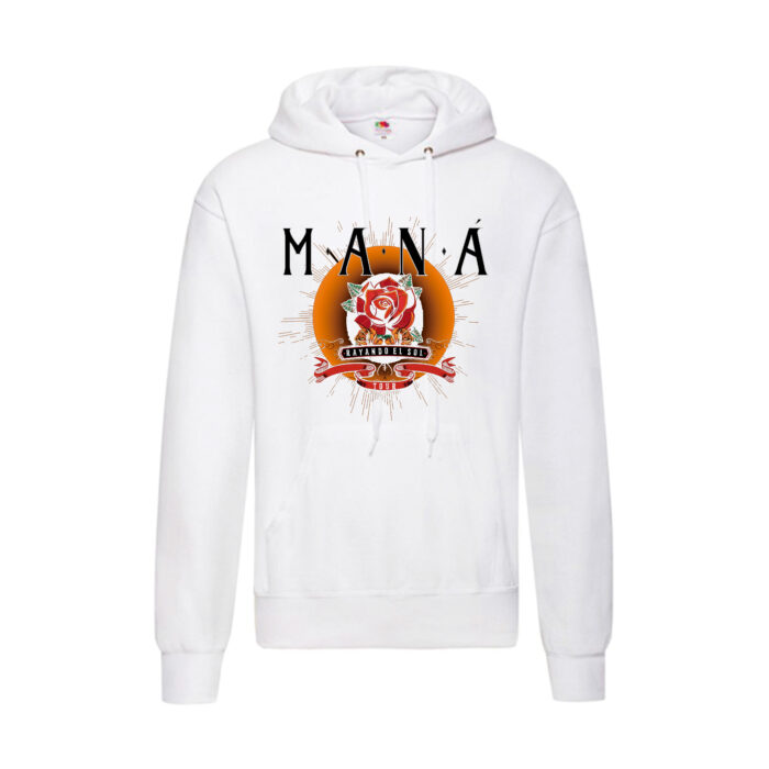Sudadera Maná blanca - Rayando El Sol Tour