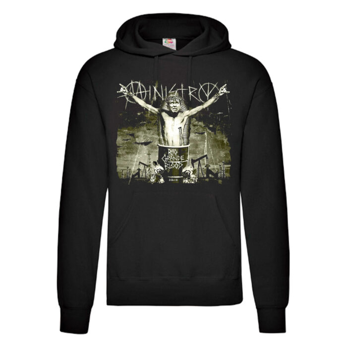 Sudadera Ministry negra - Rio Grande Blood