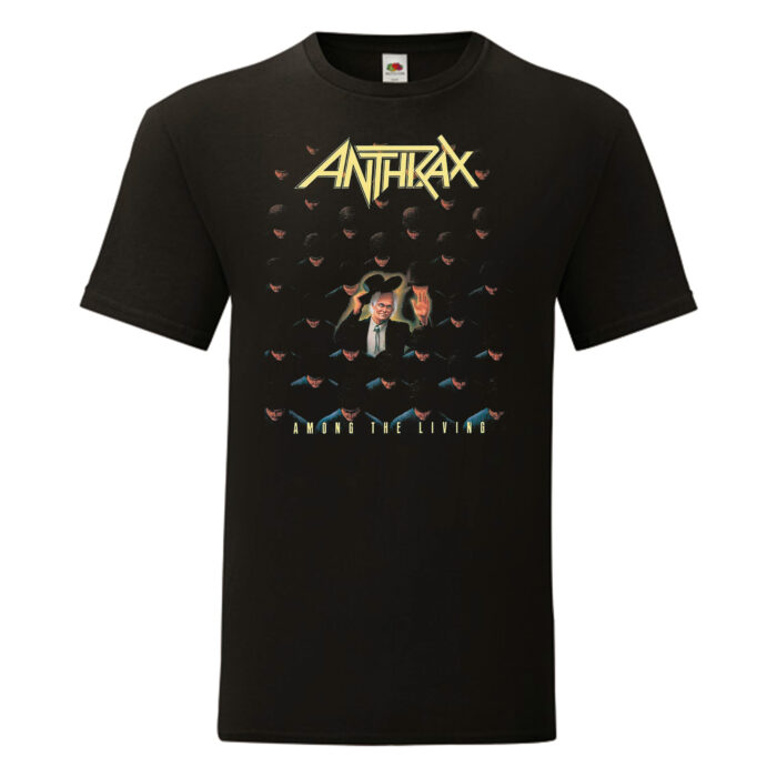 Camiseta Anthrax negra - Among The Living