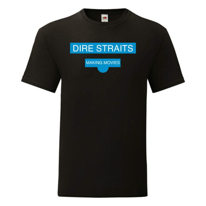 Camiseta Dire Straits negra - Making Movies