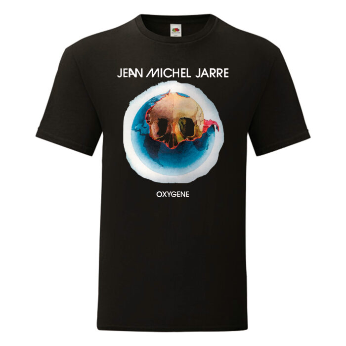 Camiseta Jean Michel Jarre negra - Oxygene