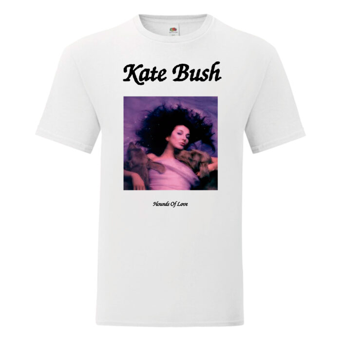 Camiseta Kate Bush blanca - Hounds Of Love