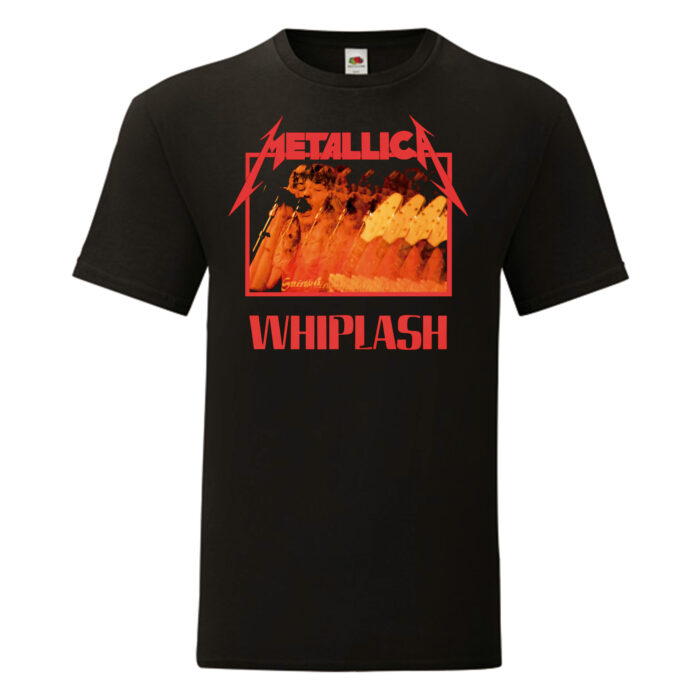 Camiseta Metallica negra - Whiplash