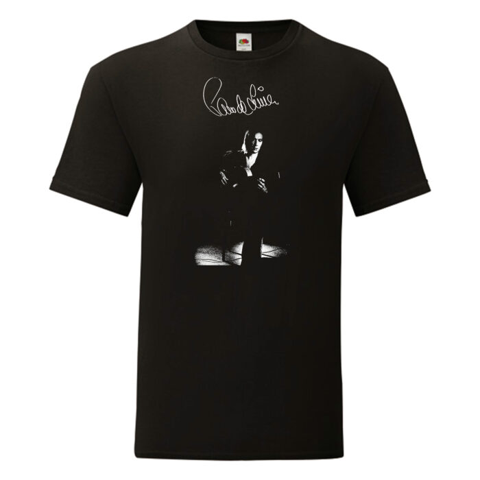 Camiseta Paco De Lucía negra - Solo Quiero Caminar