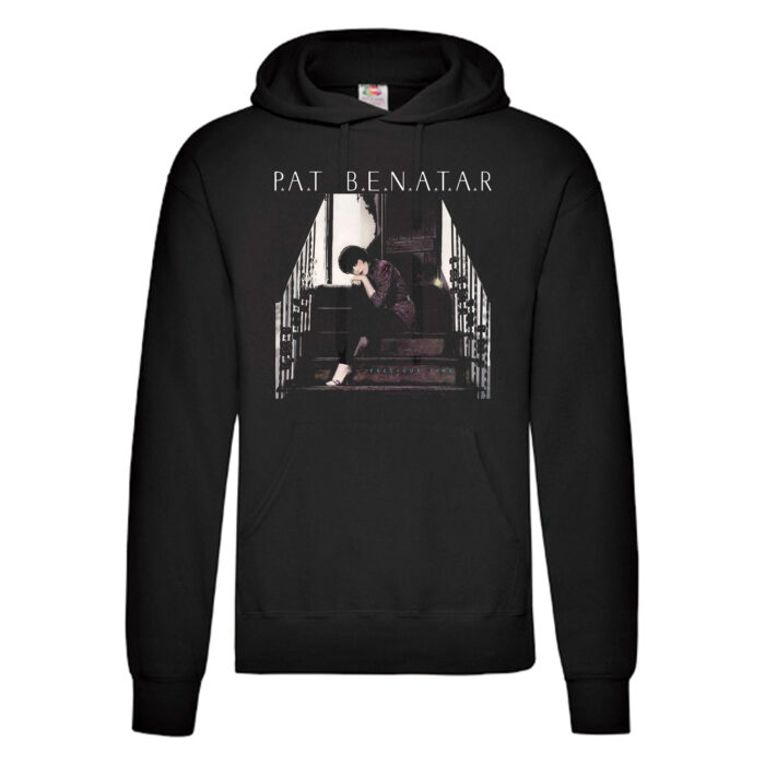 Sudadera Pat Benatar negra - Precious Time