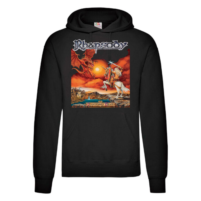 Sudadera Rhapsody Of Fire negra - Legendary Tales