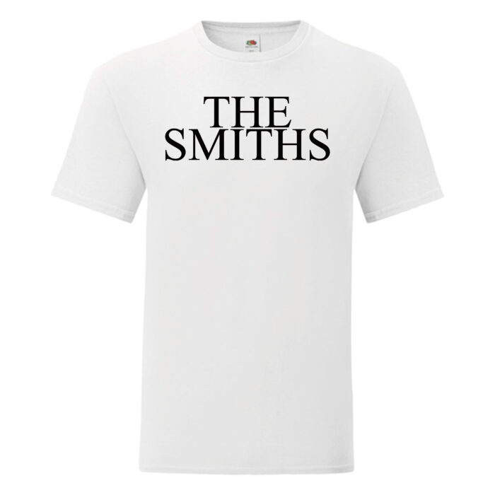 Camiseta Smiths, The blanca - Logo