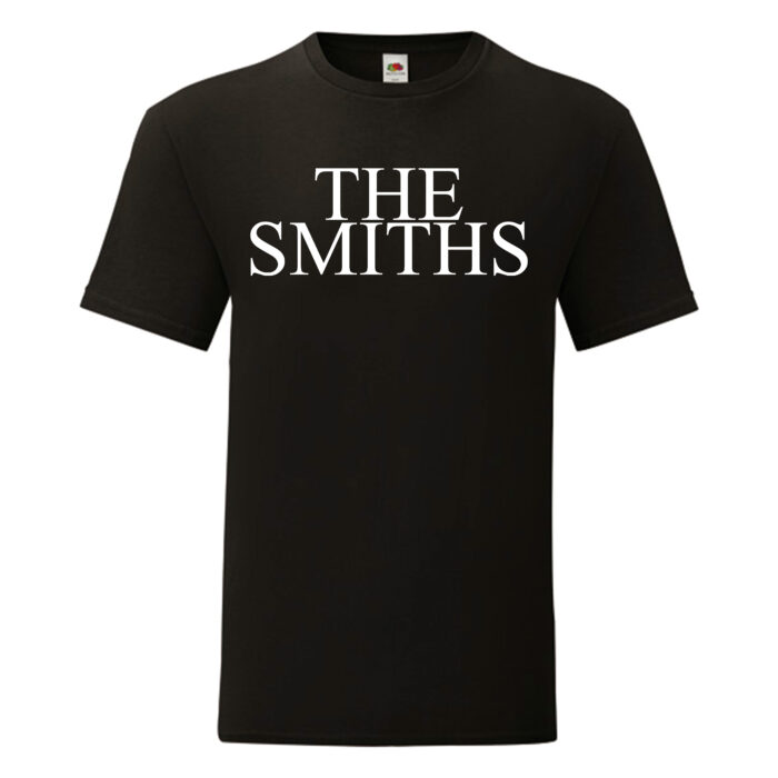 Camiseta Smiths, The negra - Logo