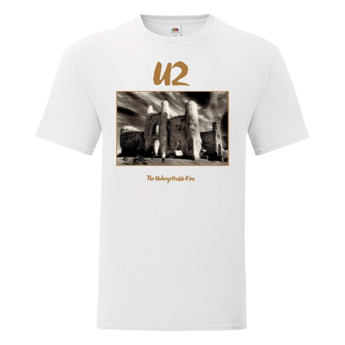 Camiseta U2 blanca - The Unforgettable Fire