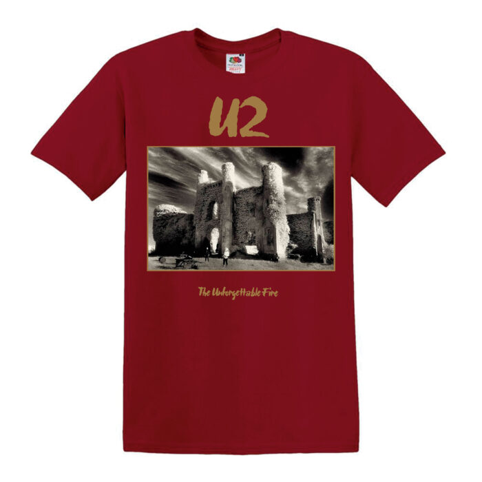 Camiseta U2 vino - The Unforgettable Fire