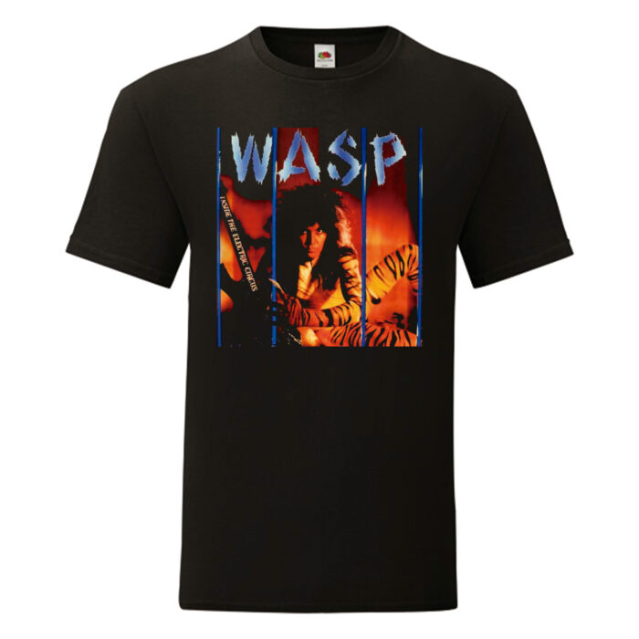 Camiseta W.A.S.P negra - Inside The Electric Circus