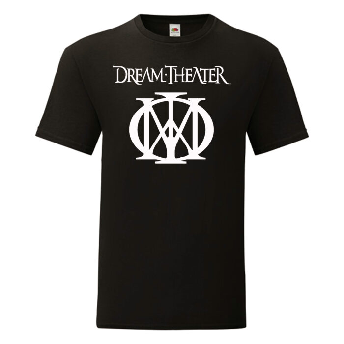 Camiseta Dream Theater negra - Logo