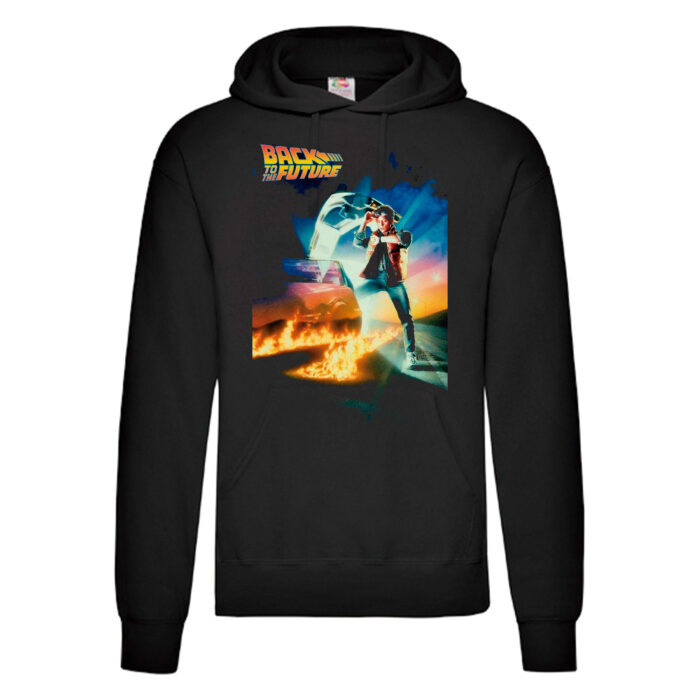 Sudadera Back To The Future negra - I