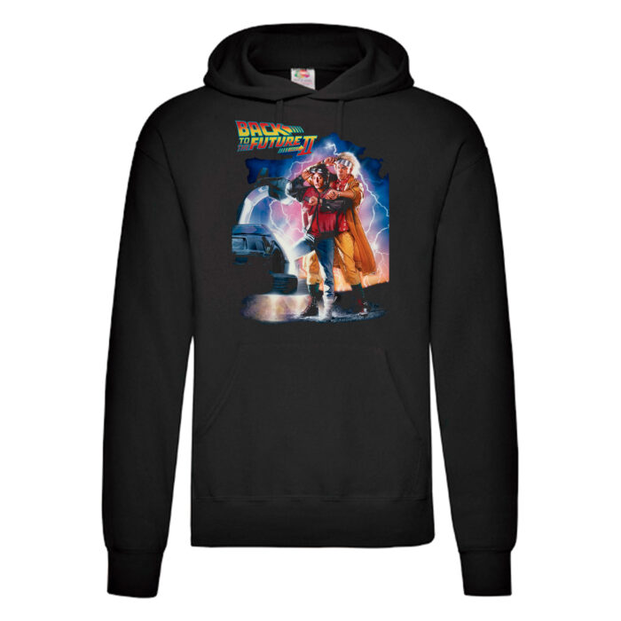 Sudadera Back To The Future negra - II