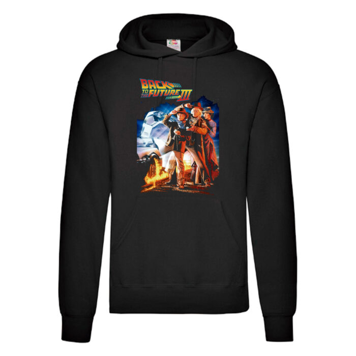 Sudadera Back To The Future negra - III