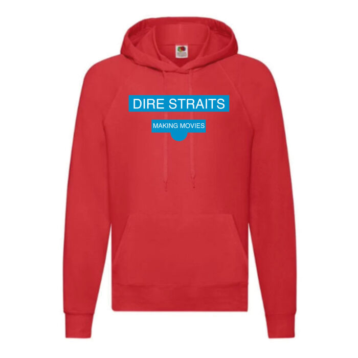 Sudadera Dire Straits roja - Making Movies