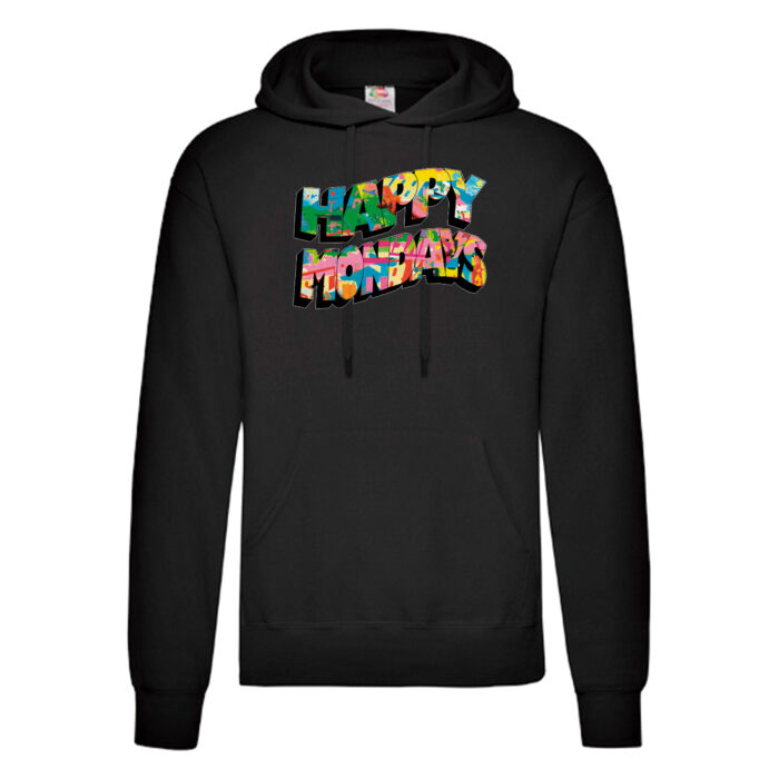 Sudadera Happy Mondays negra - Logo