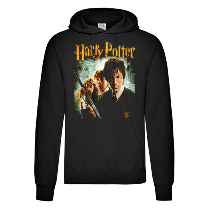 Sudadera Harry Potter negra - La Cámara Secreta