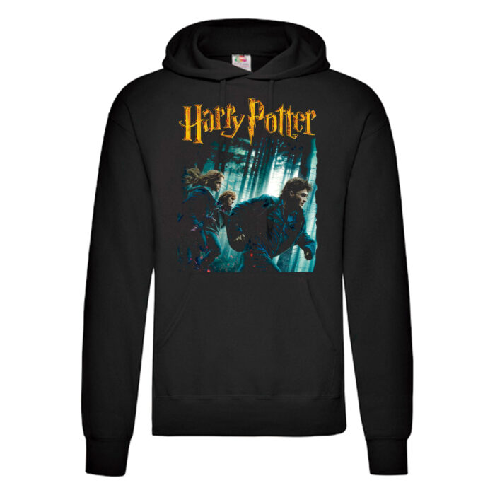 Sudadera Harry Potter negra - Las Reliquias De La Muerte Parte I