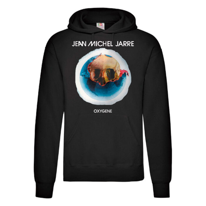 Sudadera Jean Michel Jarre negra - Oxygene
