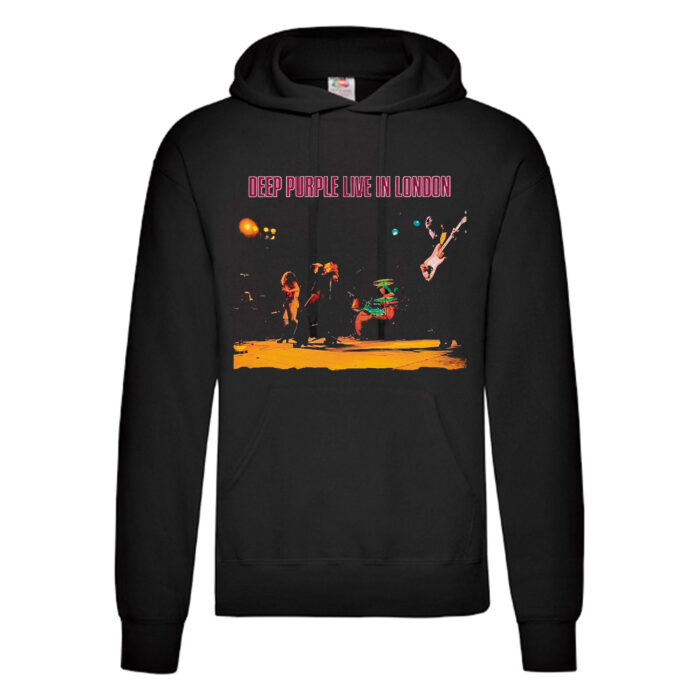 Sudadera Deep Purple negra - Live In London