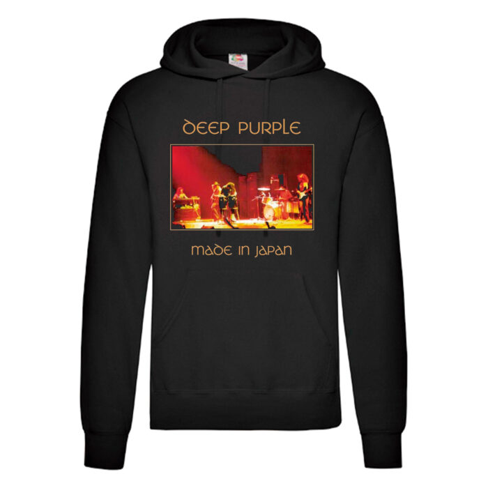 Sudadera Deep Purple negra - Made In Japan