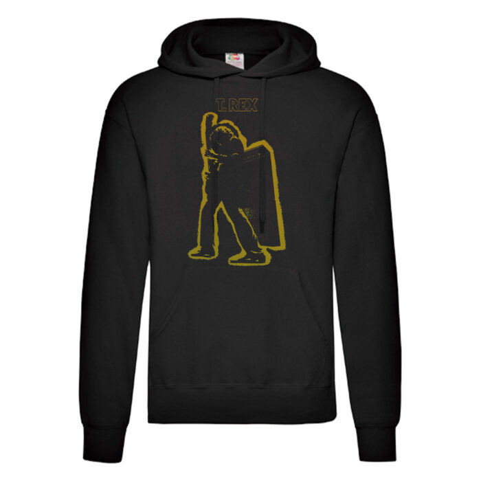Sudadera T Rex negra - Electric Warrior