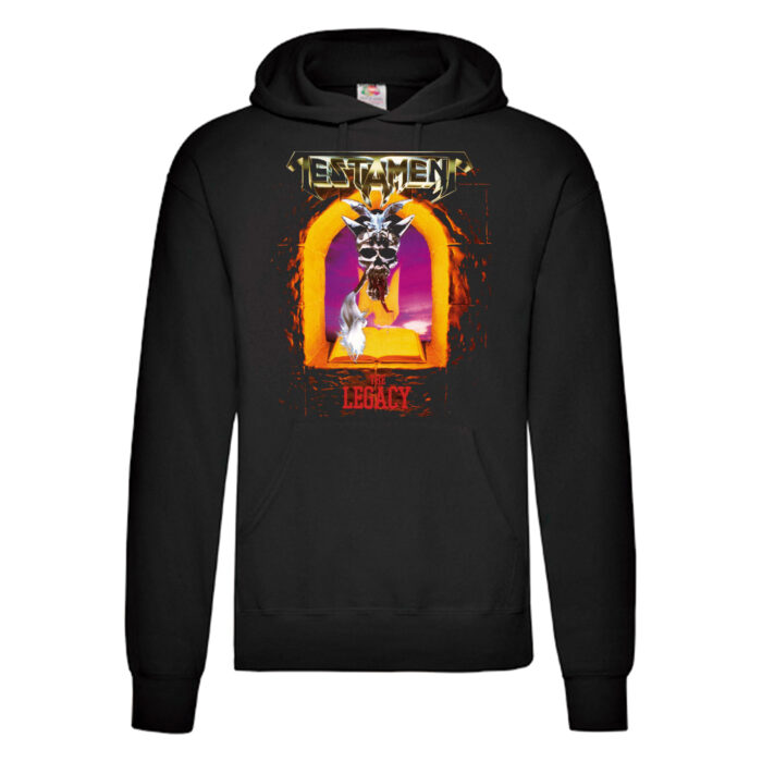Sudadera Testament negra - The Legacy
