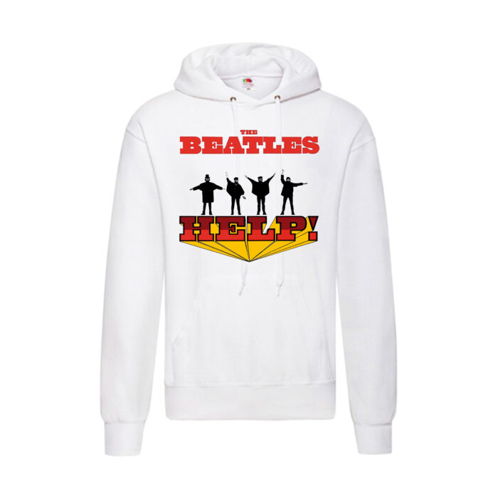 Sudadera Beatles, The blanca - Help!