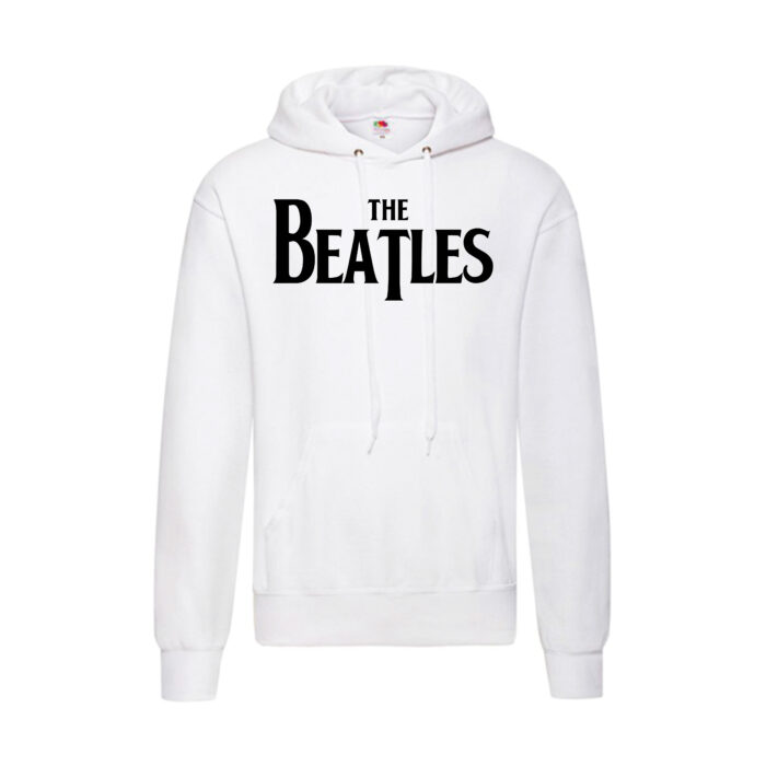 Sudadera Beatles, The blanca - Logo
