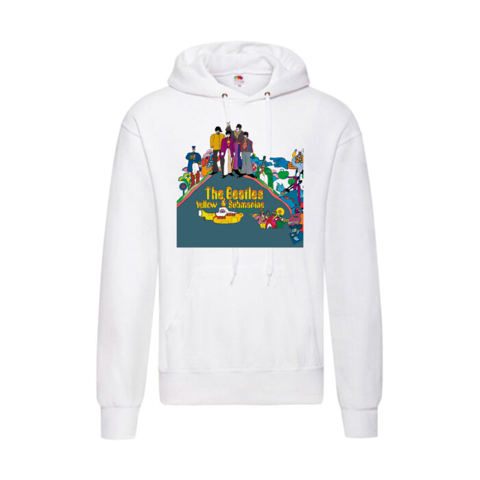 Sudadera Beatles, The blanca - Yellow Submarine